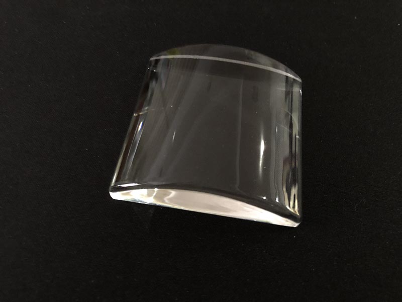 Cylinder Glass Lens for Led wall light